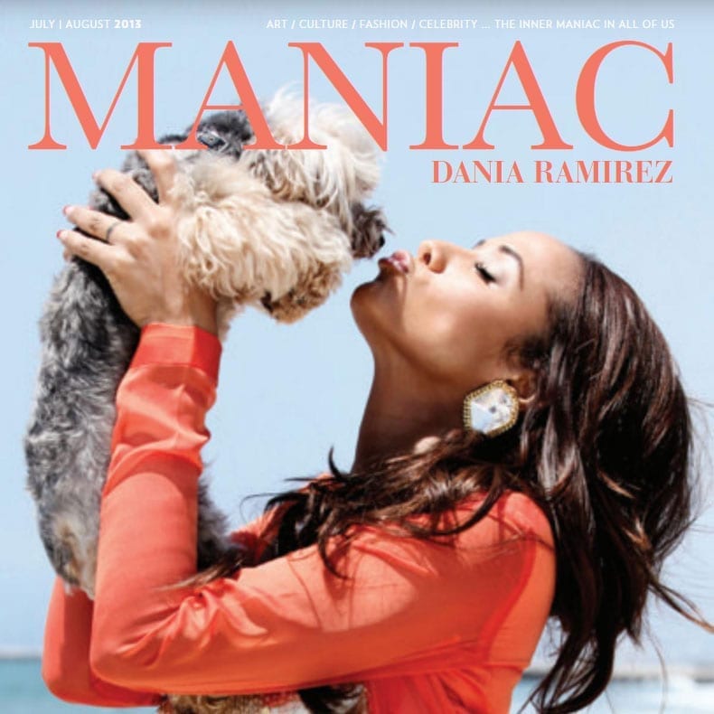 Maniac cover photo with a girl image